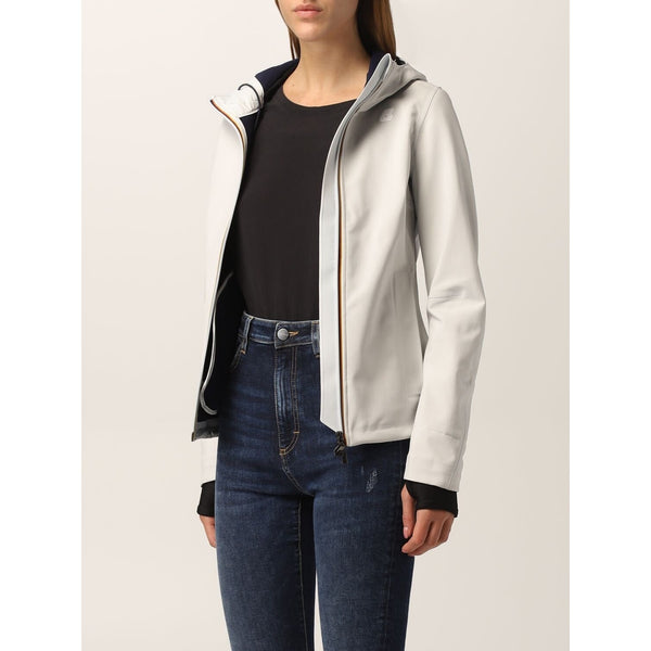 K-Way Women’s Lil Bonded Micro Ripstop Jacket Pink Papyrus Sz 8 NWT