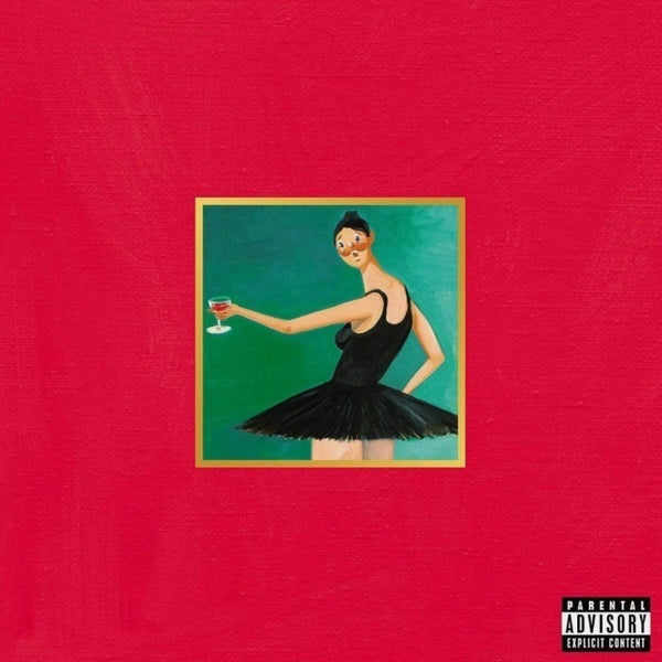 Kanye West My Beautiful Dark Twisted Fantasy Limited Edition 3LP Vinyl EX