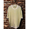ALLSAINTS Luca Oversized Tee XL Chartreuse Organic Cotton Washed Relaxed