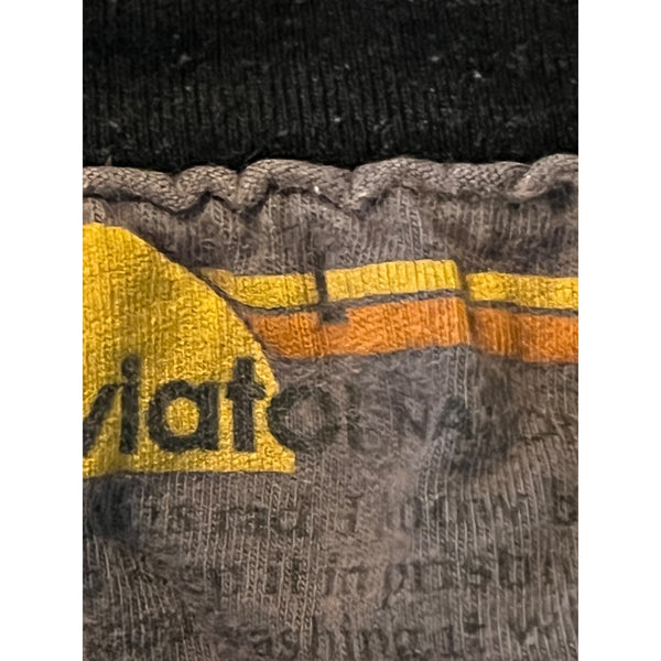 Aviator Nation Global Citizen Live Sweatshirt Charcoal Gray Large USA Unisex