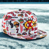 Chicago Blackhawks Brent Seabrook New Era 9FIFTY Snapback Hat 2020 Rare NEW