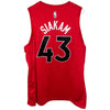 Pascal Siakam Toronto Raptors Nike Swingman Jersey Red 56 2XL NWT NBA