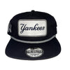 New York Yankees New Era The Golfer Rope Hitch Snapback Hat Navy MLB Patch Cap