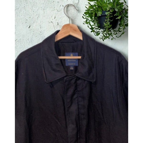 Brooks Brothers Loro Piana Storm System Wool Jacket Coat Men’s XL Wind Rain