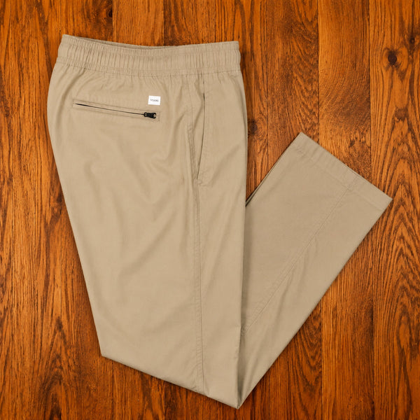 Vuori Ripstop Jogger Pants Women's Large Khaki Slim Drawstring VW401 Stretch