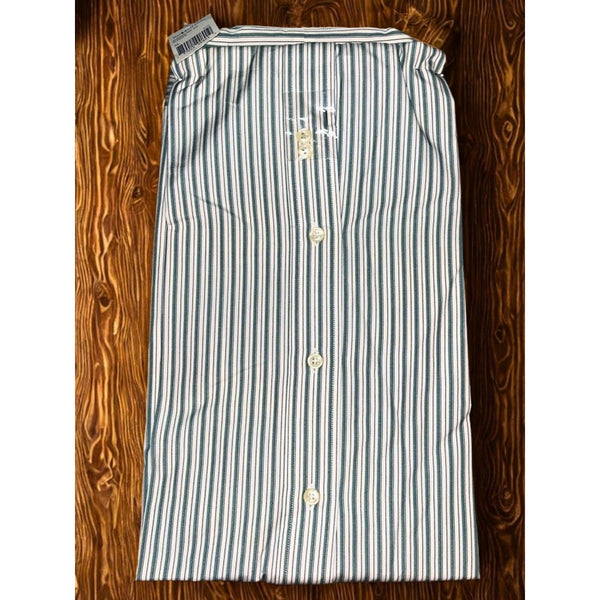 Polo Ralph Lauren Postboy Striped Button Shirt XL Deadstock NWT Vintage