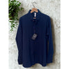 State & Liberty The Howard Navy Athletic Fit Dress Shirt Men's Large NWT Stretch
