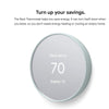 Google Nest G4CVZ Programmable Wi-Fi Thermostat Fog Gray Sealed In Open Box