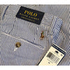 Polo Ralph Lauren Blue White Seersucker Stretch Classic Fit Shorts Sz. 34 NWT
