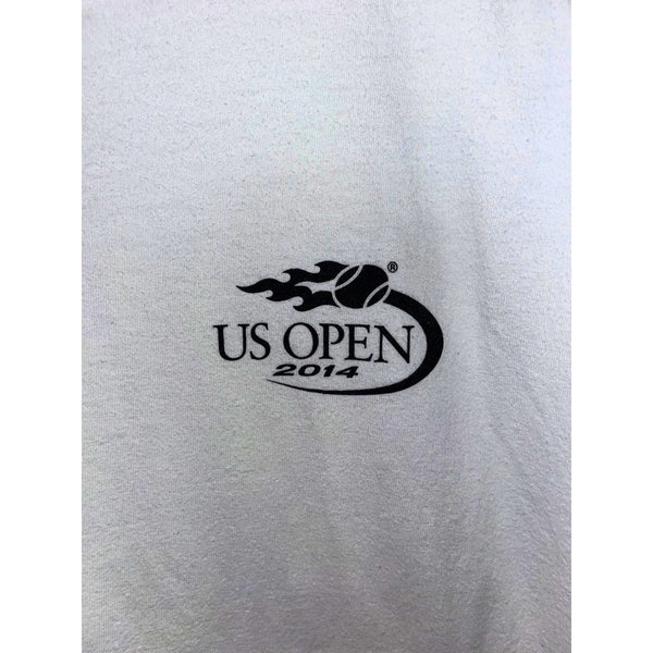 US Open 2014 Tennis T-Shirt Mens Large White USTA Grand Slam Love Graphic Tee