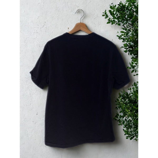 Mott & Bow Driggs Navy Blue Classic Crew T-Shirt Men's Large 100% Cotton EUC