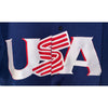 Team USA Baseball Jersey Russell Athletic Navy 2000 Olympics Sz 44 (L) Vintage