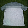 Masters Tech Augusta National Golf Polo Gray Striped Performance Shirt Sz S NWOT
