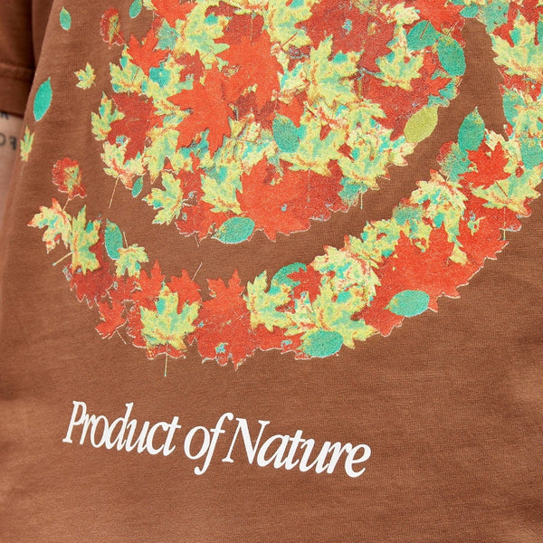 Chinatown Market Smiley Product Of Nature Graphic T Shirt Brown Sz. 2XL EUC