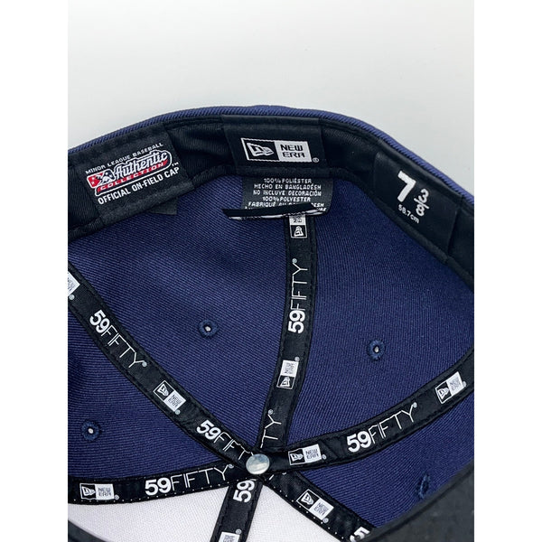 Brooklyn Cyclones New Era Coney Island Franks Hat Game Worn Noah Hall Sz. 7 3/8