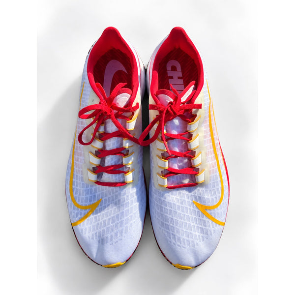 Nike Air Zoom Pegasus 37 Kansas City Chiefs NFL Running Shoes CZ5442-100 Sz 13