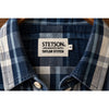 Taylor Stitch x Stetson California Shirt Sz. 2XL 46 Indigo Plaid Organic Cotton