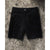 BYLT Kinetic Shorts Men’s XL 34x9 Black Performance Chino Casual Zip Side Pocket