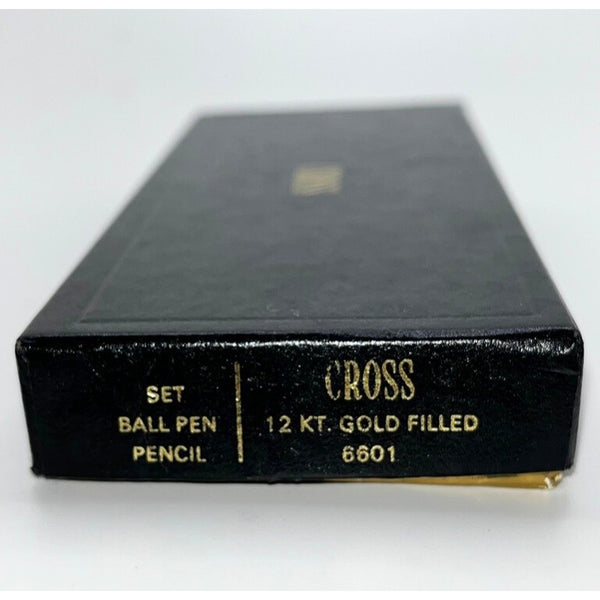Cross Century 6601 12KT Gold Filled Pen & Pencil Set w/ Box & Sleeves