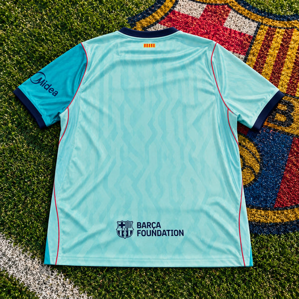 FC Barcelona Nike 2026/27 Third Jersey Men's XL Aqua Blue Dri-FIT ADV NWOT