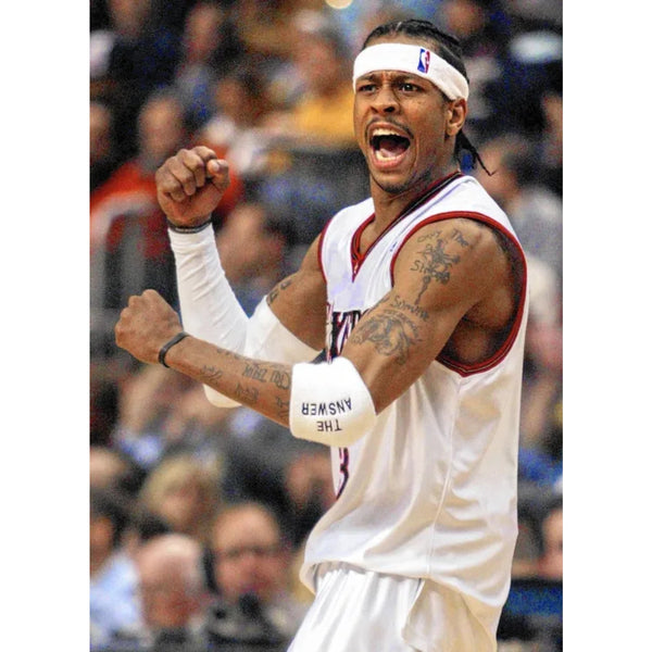 Philadelphia 76ers Allen Iverson #3 Champion Jersey 3XL 56 VTG Authentic