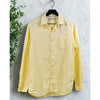 Tommy Bahama Monte Carlo 100% Linen Shirt Yellow Mens Small Button Up
