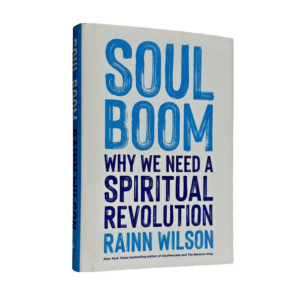 Rainn Wilson SIGNED Book Soul Boom: Why We Need a Spiritual Revolution AUTOGRAPH