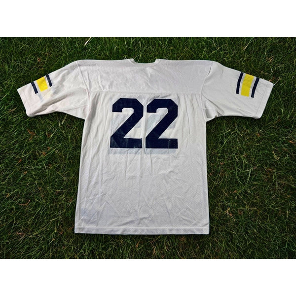 Michigan Wolverines Ty Law #22 Champion Jersey White USA Size XL Vintage
