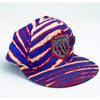 NFL Super Bowl XXV Zubaz Buffalo Bills vs New York Giants Snapback Hat USA VNTG