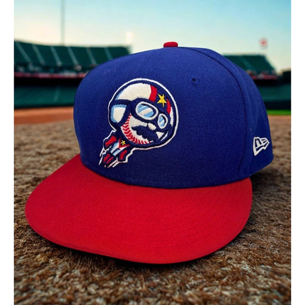 Kannapolis Cannon Ballers New Era 59FIFTY Fitted Hat 7 1/4 MiLB Player Worn?