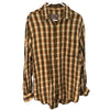 The Territory Ahead Textured Plaid Explorers Shirt Mens L Vintage 90s