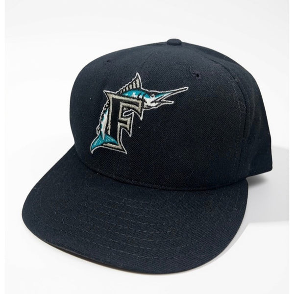 Florida Marlins New Era Diamond Collection Pro Model Hat 7 USA Vintage Wool MLB