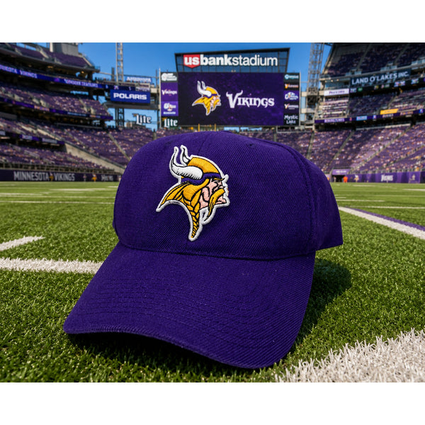 Minnesota Vikings Sports Specialties Vintage Snapback Hat Purple NFL Wool Cap US
