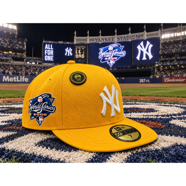 New York Yankees New Era Hat Club Taxi Pack 59FIFTY Hat Sz 7 NWT w/ Pin Rare