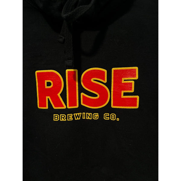 Rise Brewing Co. Hoodie XL Black Nitro Cold Brew Coffee Rare Team Promo