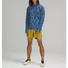 Lululemon Surge Warm Half Zip Pullover Blue Camo Rulu Running Gym Mens XL