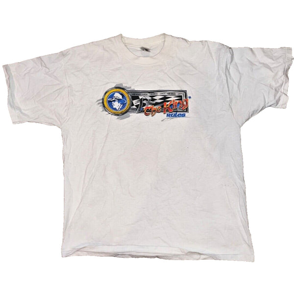 Richard Petty The King 43 NASCAR T Shirt 2XL Fruit Loom VTG USA Vintage