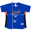 New York Mets Majestic Authentic Cool Base Jersey Blue Men's M Y2K MLB EUC