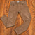 Todd Snyder Slim Fit Stretch 5-Pocket Chino Pants Rust Brown 35x32 Mens
