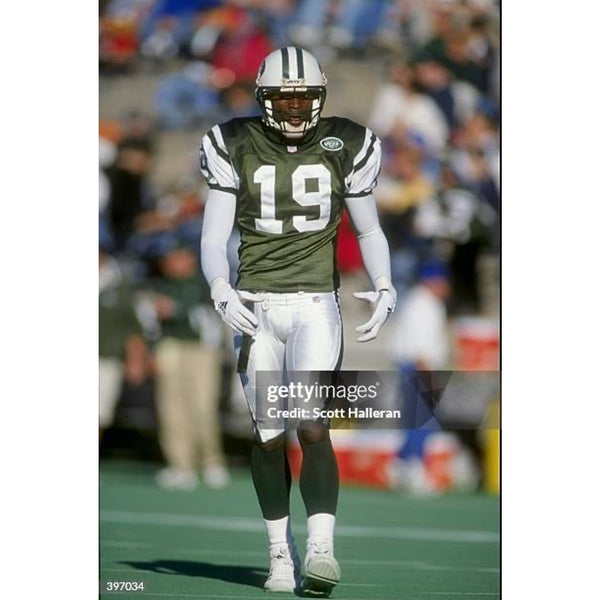 New York Jets Keyshawn Johnson Signed Champion Jersey Sz 44 L Deadstock Vintage