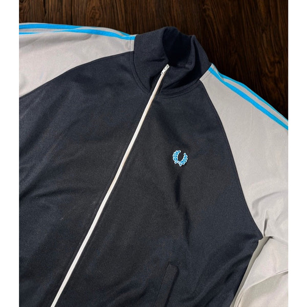 Fred Perry Track Jacket Mens 2XL Full Zip Portugal Laurel Wreath Vintage