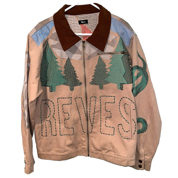 Reves Camp Duck Canvas Trucker Jacket XL NWOT Limited Edition MSRP $260 Outdoor