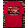 Harley-Davidson Smoky Mountains Maryville TN Biker T-Shirt Red Men's Large Rare