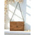 Valentino by Mario Valentino Vintage Leather Shoulder Bag Bronze Chain Strap