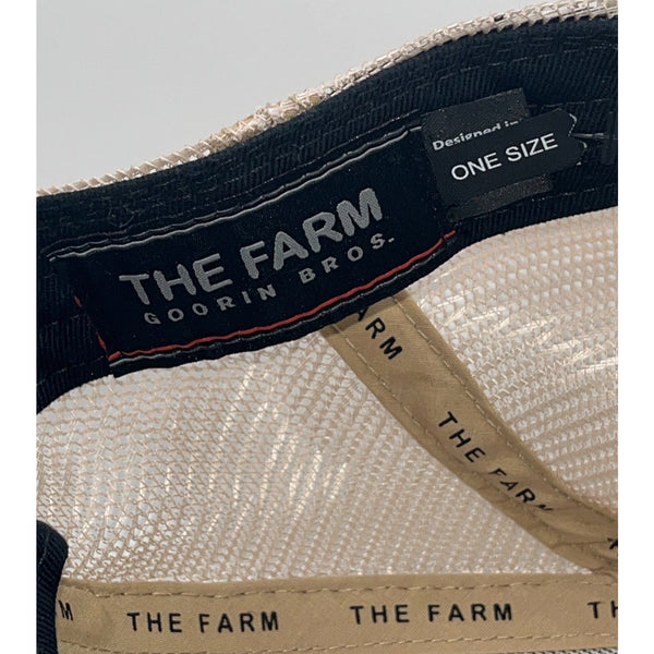 Goorin Bros The Cock Rooster Trucker Hat Snapback Cap NWT The Farm Black