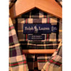 Polo Ralph Lauren Big Shirt Men XL Yellow Blue Plaid Button Down Blue Pony VNTG