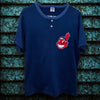 Cleveland Indians Chief Wahoo Russell Athletic Vintage T-Shirt Mens M Made USA