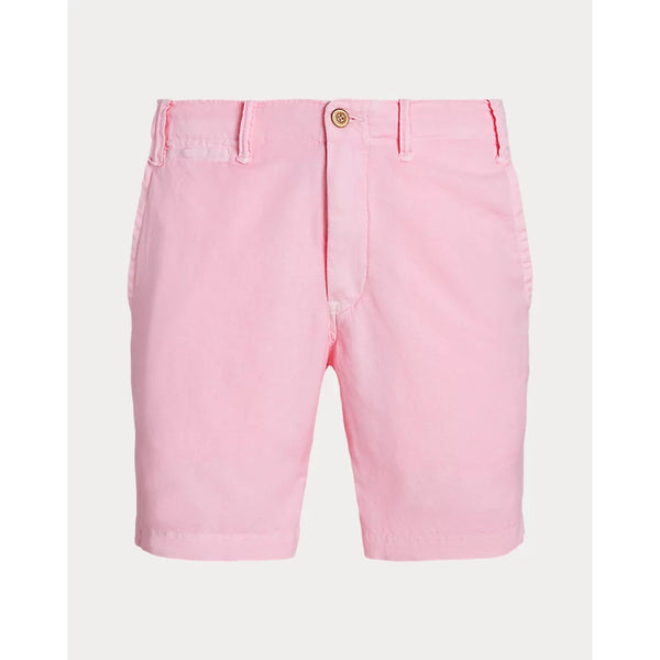 Polo Ralph Lauren 8-Inch Straight Fit Linen Cotton Shorts Pink Sz. 31 NWT