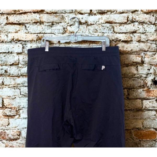 Public Rec Gamechanger Pants Sz. 40x28 Black Stretch Performance Zip Pockets EUC