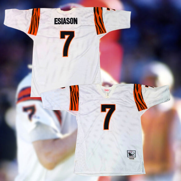 Cincinnati Bengals Mitchell & Ness 1988 Boomer Esiason Jersey Sz. 58 3XL NWT NFL